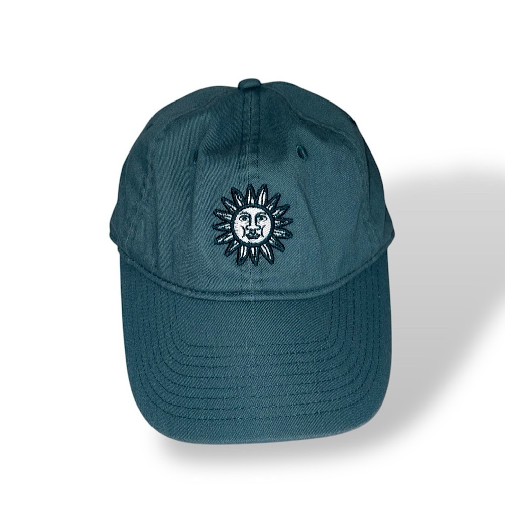Teal Sun Valley Embroidered Cap